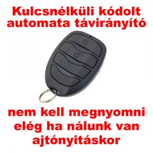 GSM/GPS autóriasztó kulcsnélküli automata távirányítóval