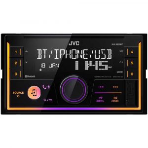 JVC KW-X830BT BLUETOOTHOS USB/AUX-os 2 DIN Autórádió Kihangosítóval