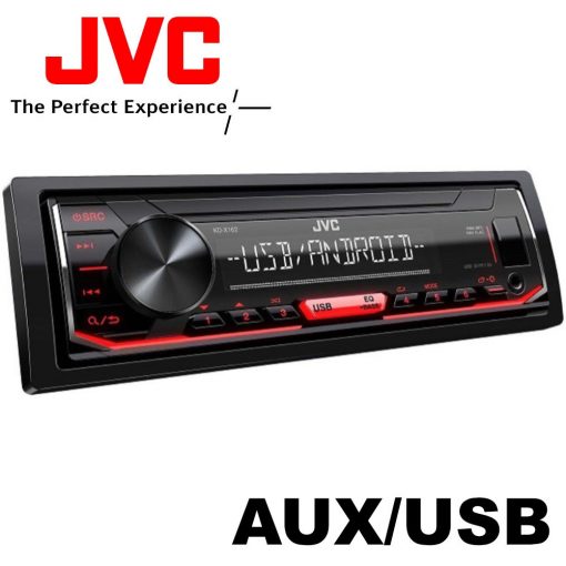 JVC KD-X162 USB-s CD Mechanika nélküli Autórádió