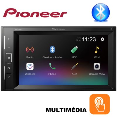 Pioneer DMH-A240BT Bluetooth Multimédiás Fejegység 2DIN autórádió