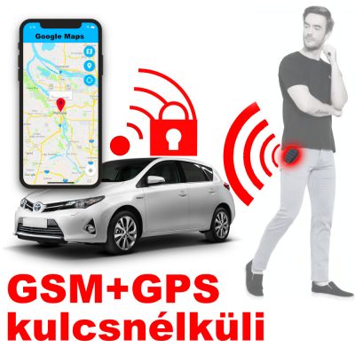GSM/GPS autóriasztók kulcsnélküli automata távirányítóval