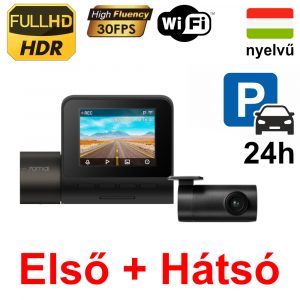 Xiaomi 70mai Dash Cam A200 első - hátsó menetrögzítő kamera szett