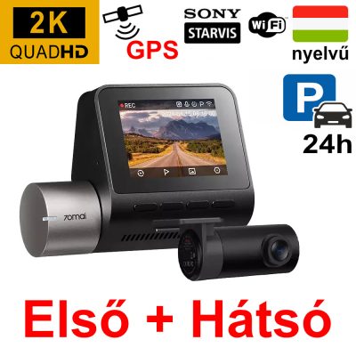Xiaomi 70mai Dash Cam A510 első - hátsó menetrögzítő kamera szett